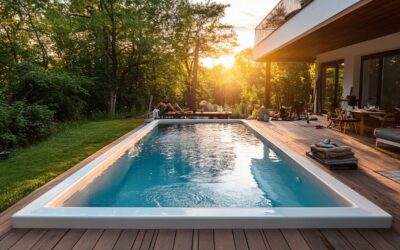 Piscine à coque hors sol en fibre de verre : Solutions durables et économies d’énergie