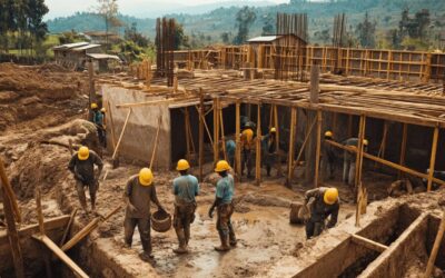 Du chantier traditionnel a l’architecture moderne : la terre crue reinventee en Asie