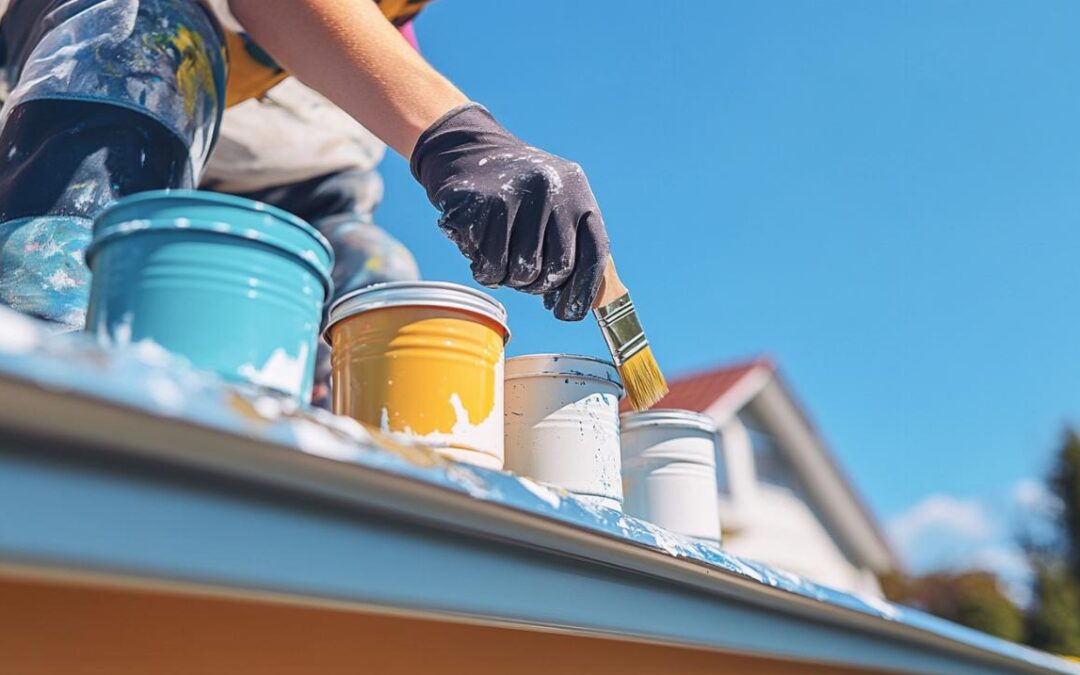 Quelle peinture pour peindre des gouttières et sublimer votre façade